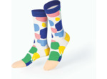 EAT MY SOCKS - Chaussettes originales et amusantes - Design Egg Box - Chaussettes de longueur moyenne - Confort et durabilité - Idéales pour les hommes et les femmes - Tailles 36 à 45-3 paires