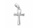 Pendentif croix de Ankh relief en acier inoxydable