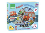 Magnets les moyens de transports - 8028