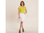 T-shirt manches courtes col en V