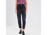 Jeans mom taille haute