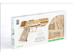 Pistolet Wolf-01 – Puzzle 3D en bois