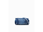 SAC A BANDOULIERE S DENIM CLOUS