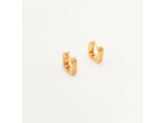 Boucles Créoles Akaa - Plaqué Or