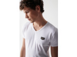 T-shirt métal badge