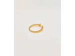 Bague Ouverte Ilane - Plaqué Or