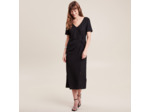 Robe midi moulante