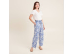 Pantalon ample taille haute