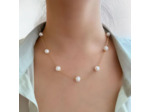 Collier perles 974,île de la Réunion