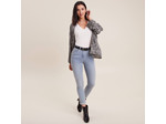 Jeans ajusté taille standard 7/8ème