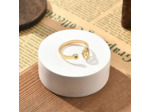 bague arbre de vie acier inoxydable  + strass