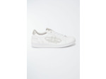 Tennis en cuir avec broderie