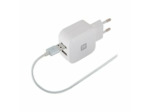 Chargeur mural blanc 2 usb câblle lightning