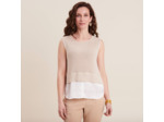 Pull sans manches 2-en-1