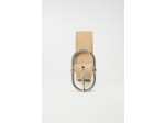 Ceinture beige en daim