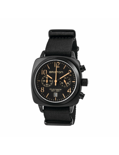 Montre Briston Clubmaster Classic Chrono Date Acétate