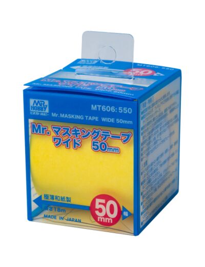 GUNZE MR. HOBBY MT-606 MR. MASKING TAPE WIDE (50MM)