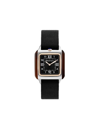 Montre Briston Streamliner Kennedy 30mm 252030.PRA.T.1.NB