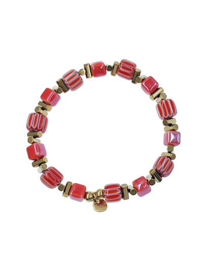 Bracelet femme rouge