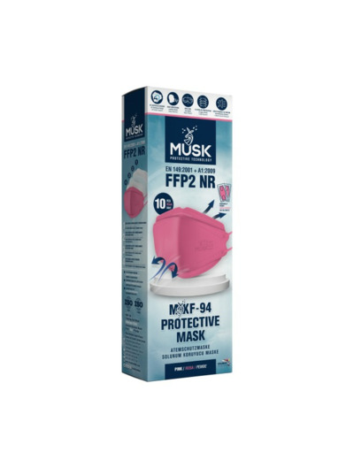 MASQUE DE PROTECTION FFP2 NR MKF-94 MUSK L'UNITE