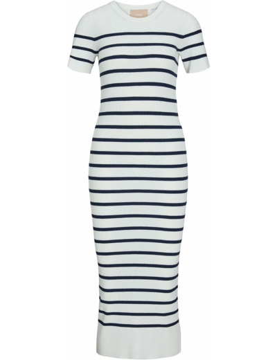 DRESSES FEMME CLOUD DANCER/STRIPES