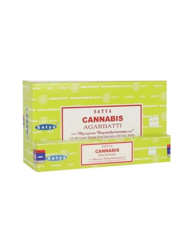 Encens Satya Cannabis