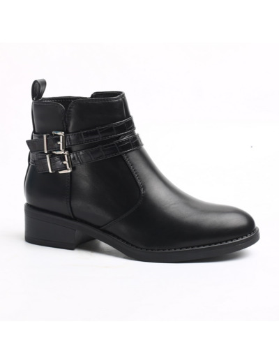 Boots femme noir