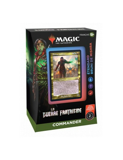 Magic The Gathering : La Guerre Fratricide - Commander Etendard Bruni de Mishra