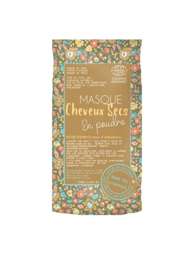 MASQUE EN POUDRE "LIBRE" CHEVEUX SECS MAS DU ROSEAU 120G