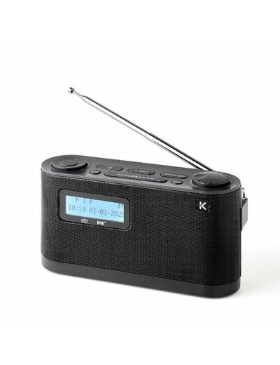 Radio numérique DAB portable avec stations préselectionnées