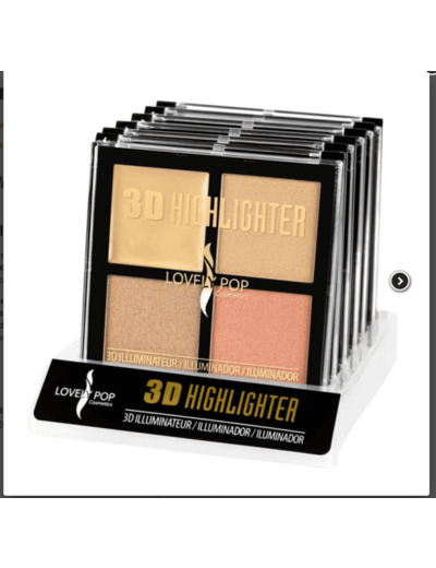 Palette 3D HIGHLIGHTER LOVELY POP