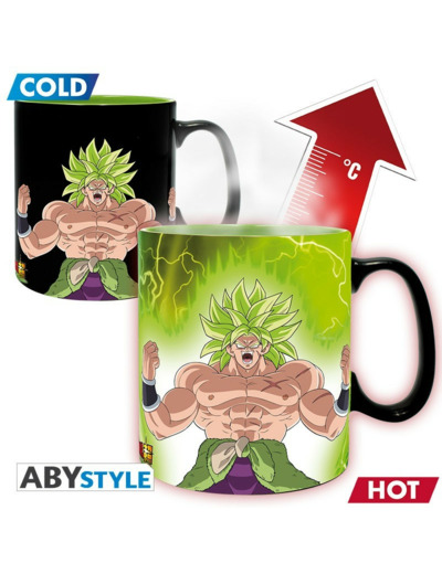 DRAGON BALL SUPER BROLY - Mug Heat Change - 460 ml Gogeta & Broly