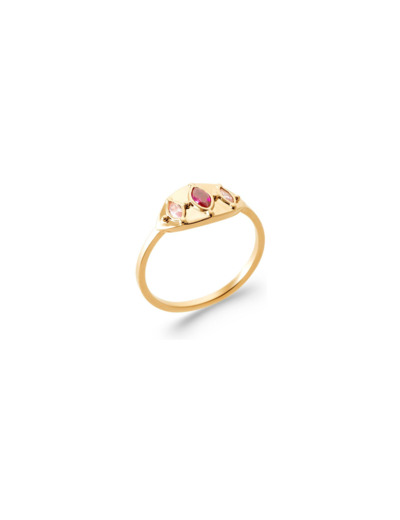 Bague en plaqué or
