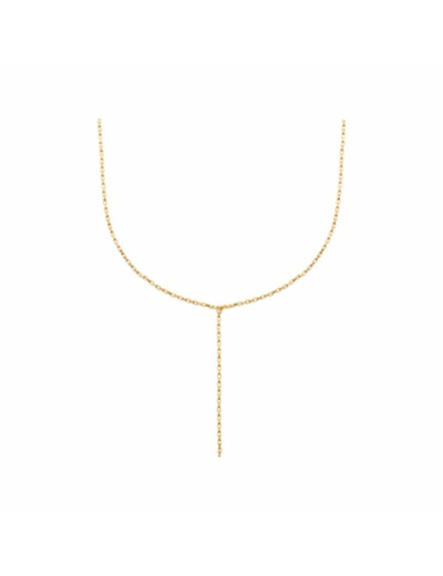 Collier en plaqué or, taille 45