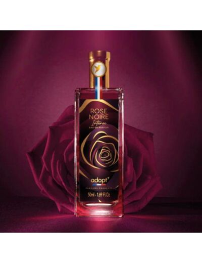 Rose Noire Intense - Eau de parfum pailletée 50 ml