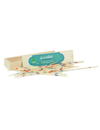 Jeu de Mikado en coffret bois - 6063