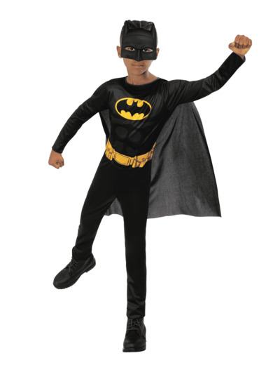 DEGUISEMENT BATMAN + MASQUE 7-8 ANS