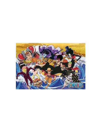 ONE PIECE - Poster "L'équipage au Pays de Wano" roulé filmé (91.5x61)