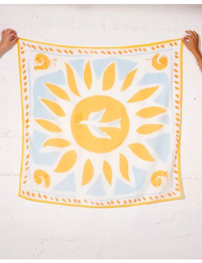 Maradji Foulard Santorini Sun Ciel