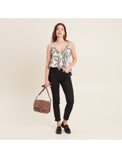 Blouse bretelles fines