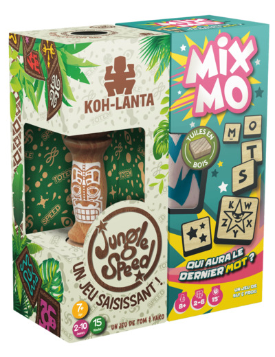 Bundle Jungle Speed Koh Lanta + Mixmo