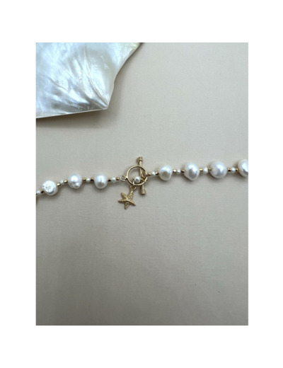 Bracelet Indriya Ariel en vermeil et perles de culture