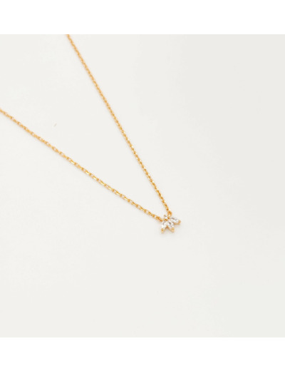 Collier Tulipe - Plaqué Or