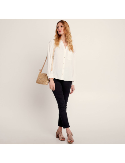 Jean ajusté taille standard 7/8ème
