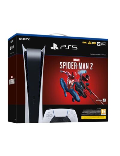 PS5 D DIGITAL + SPIDER-MAN 2