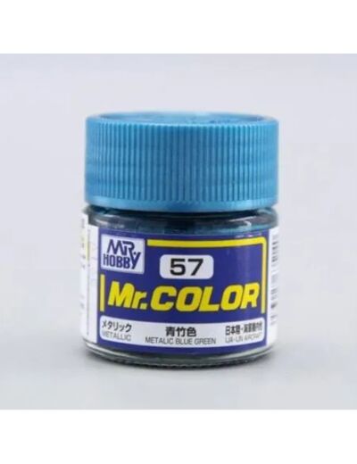 GUNZE C-057 MR. COLOR (10 ML) METALLIC BLUE GREEN