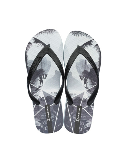 Tong homme white black ipanema