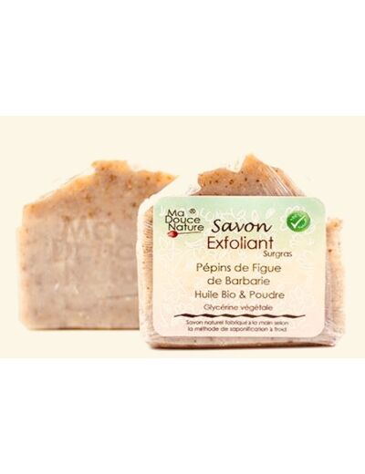 Savon peeling pépins de figue de barbarie