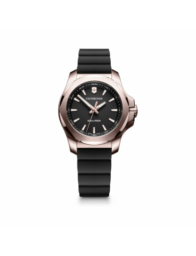 Montre Victorinox I.N.O.X. V, cadran noir, 37mm
