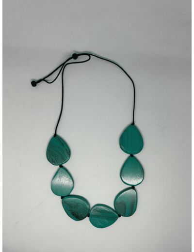 Collier en perle de bois